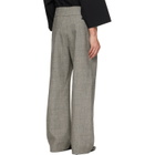 Fear of God Gray Mouline Wool Casual Flat Front Trousers
