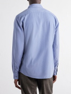 Sunspel - Cotton-Corduroy Shirt - Blue