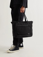 Master-Piece - Wall Leather-Trimmed CORDURA Tote Bag