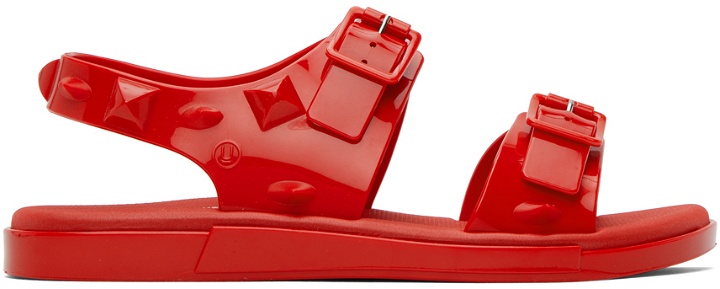 Photo: UNDERCOVER Red Melissa Edition Spikes Sandals