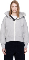 Canada Goose Gray 'White Label' Chilliwack Kind Fleece Hoodie