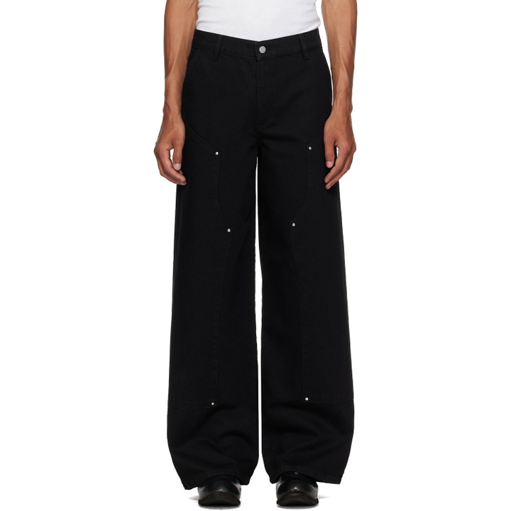 Photo: HELIOT EMIL Black Lorica Jeans