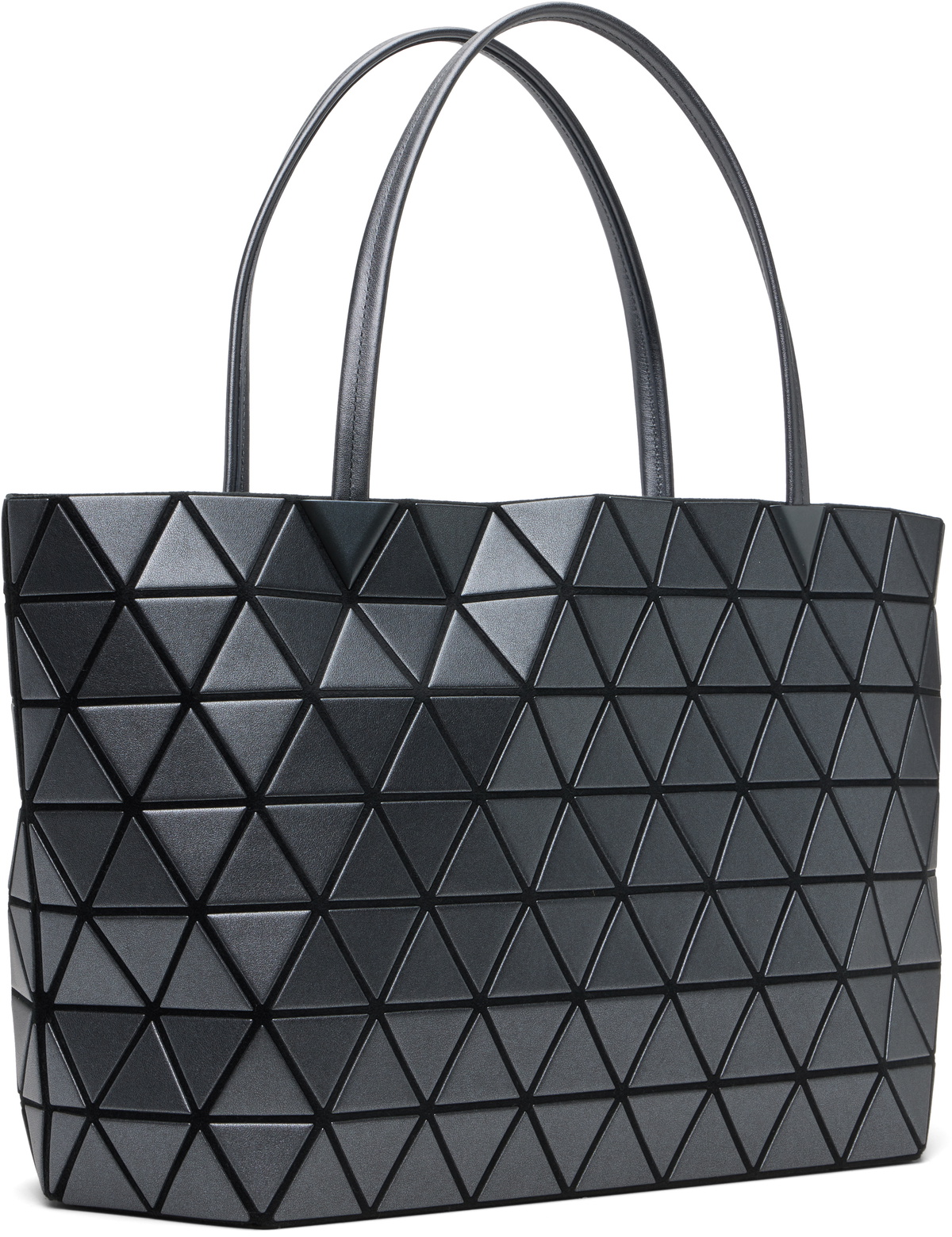 BAO BAO ISSEY MIYAKE Gray Bateau Tote
