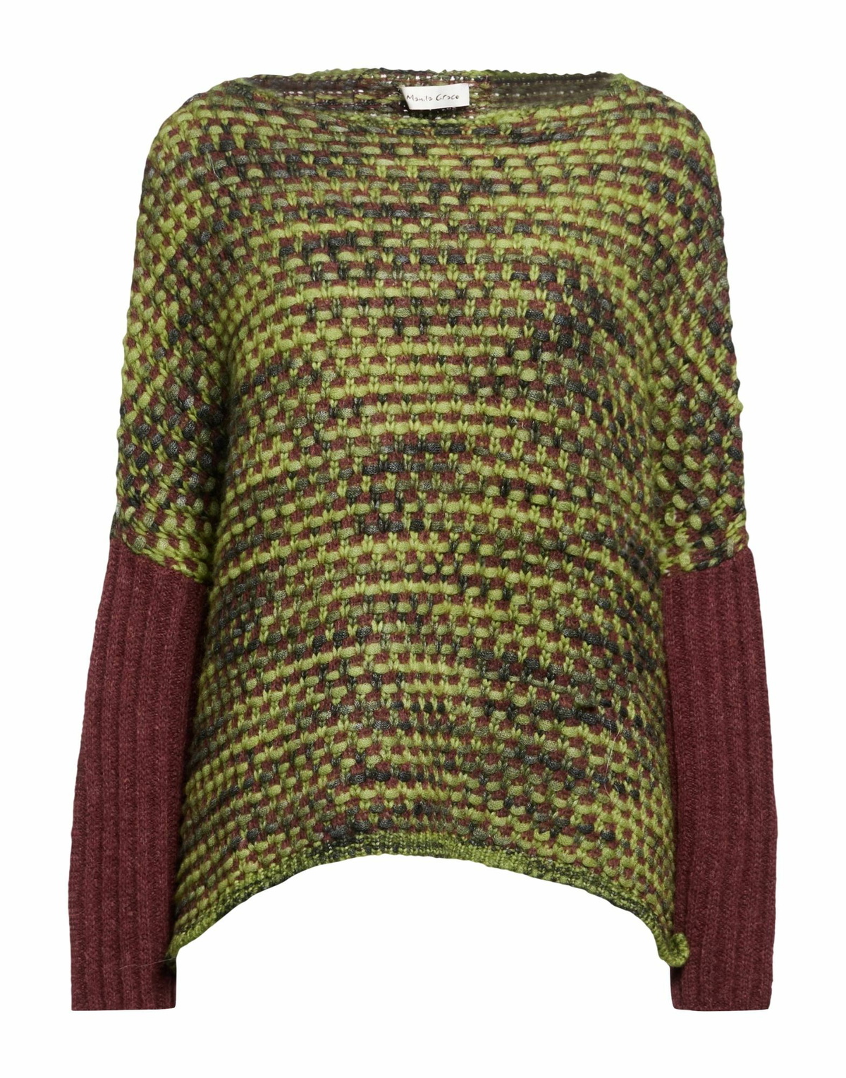 Manila Grace Womens Sweater Light in Green