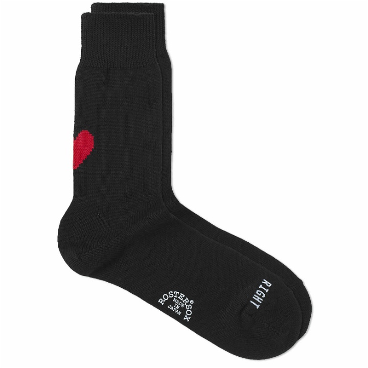 Photo: Rostersox Heart by X Socks in Black