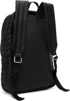 Bottega Veneta Black Intrecciato Backpack