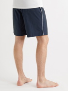 Orlebar Brown - Devlin Cotton-Poplin Pyjama Shorts - Blue
