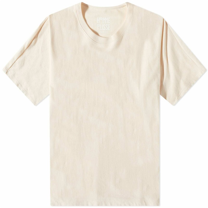 Photo: Homme Plissé Issey Miyake Men's Relaxed Fit T-Shirt in Ivory