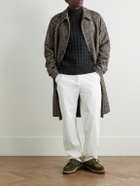 S.N.S. Herning - Stark Slim-Fit Cable-Knit Merino Wool Sweater - Gray