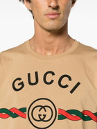 GUCCI - Logo Cotton T-shirt