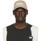 Heron Preston Beige Techno Trucker Cap