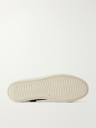 Mulo - Suede Slip-On Sneakers - Black