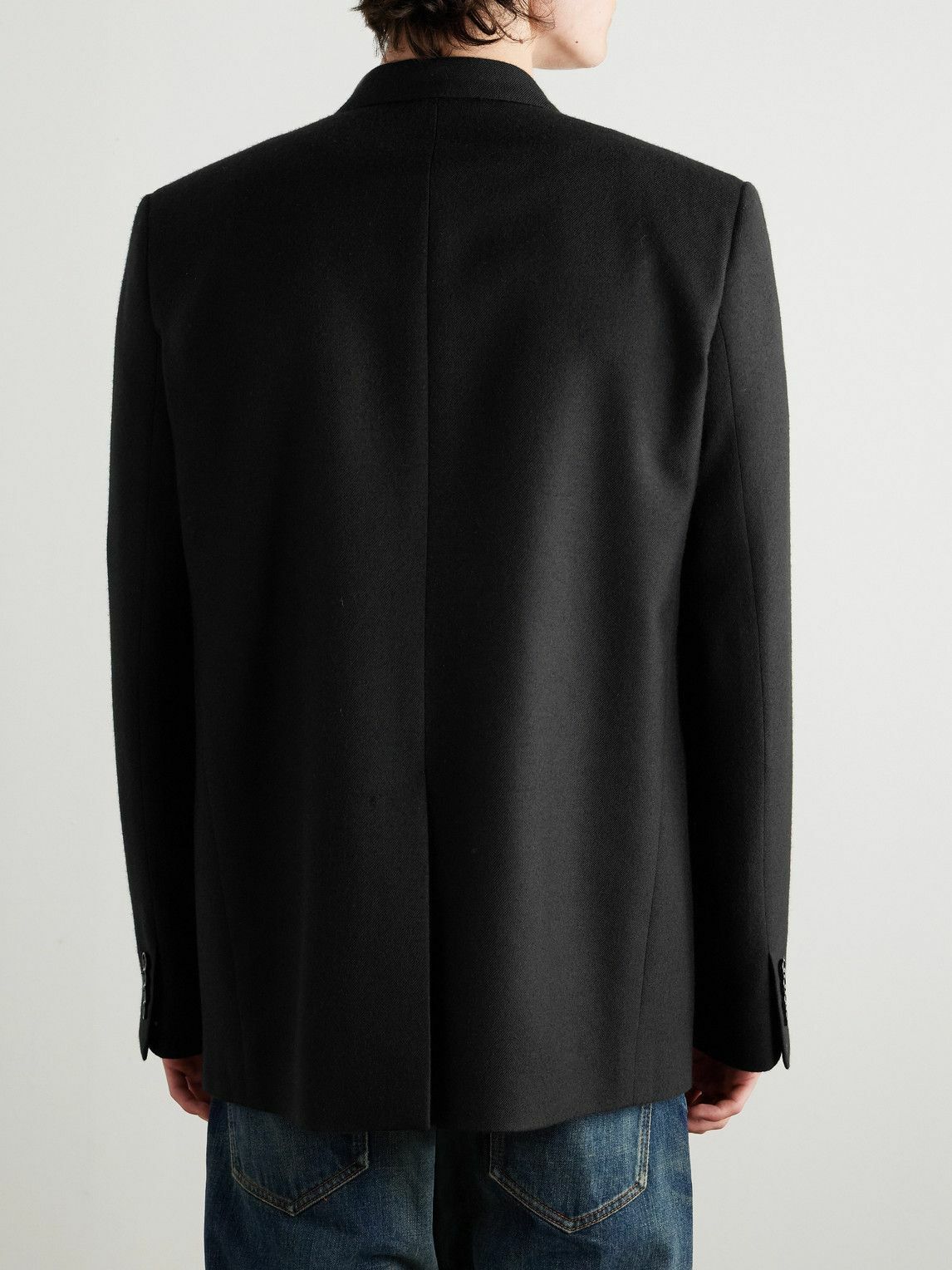 CELINE - Cashmere-Twill Blazer - Black