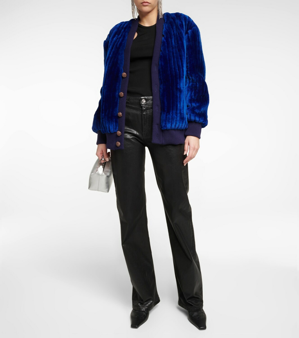 Golden Goose - Shearling cardigan