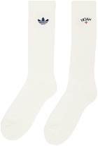Noah Three-Pack Off-White adidas Originals Edition Socks