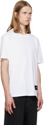 BALMAIN Two-Pack White 'Balmain Vintage' T-shirts