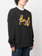 KENZO - Archive Oversized Logo Cotton Sweatshirt