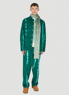 Grid Pants in Dark Green