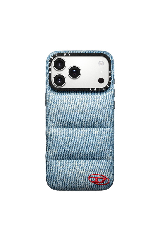 Photo: Diesel Puffer case for i Phone 17 Pro - Cases - Unisex - Blue