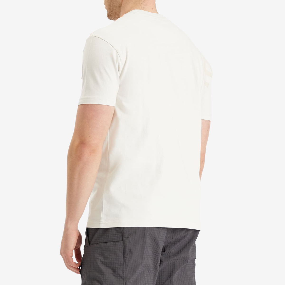 Napapijri Men's Multi Pocket T-Shirt in White Whisper