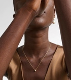 Sophie Bille Brahe Sky Simple 18kt gold necklace with diamond