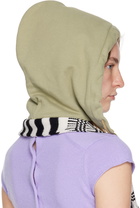 Meryll Rogge Green Hood Scarf Beanie