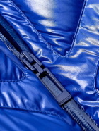 Moncler Genius - A$AP Rocky Bahianinha Quilted Glossed-Shell Hooded Down Jacket - Blue