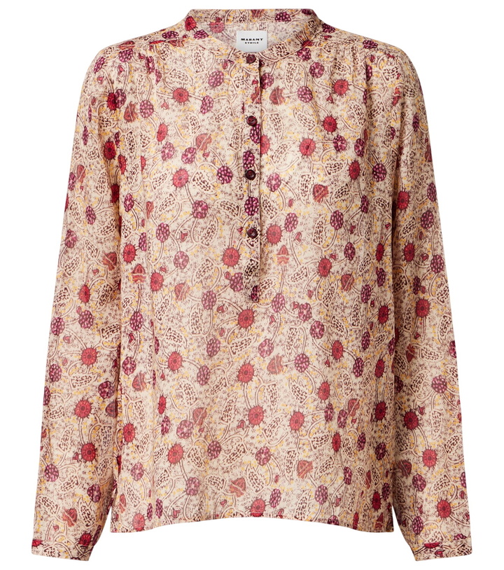Photo: Marant Etoile Maria printed cotton shirt