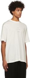 Song for the Mute White Logo Oversized T-Shirt