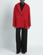 Maje Womens Coat in Red