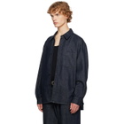 LE17SEPTEMBRE Blue Denim Overshirt