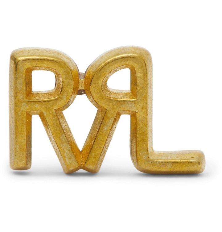 Photo: RRL - Logo-Detailed Gold-Tone Pin - Gold