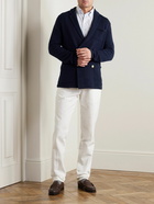 Polo Ralph Lauren - Double-Breasted Cashmere Cardigan - Blue