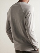 James Perse - Cotton and Linen-Blend Jersey T-Shirt - Gray