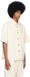 rito structure Off-White Spread Collar Shirt