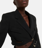 Dion Lee - Interlock belted cropped blazer