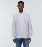 Ami Paris Ami de Coeur striped shirt