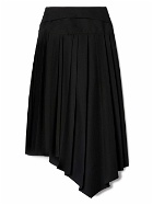 OFF-WHITE - Belted Pleated Skirt