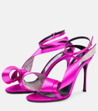 Area - x Sergio Rossi Marquise crystal-embellished sandals