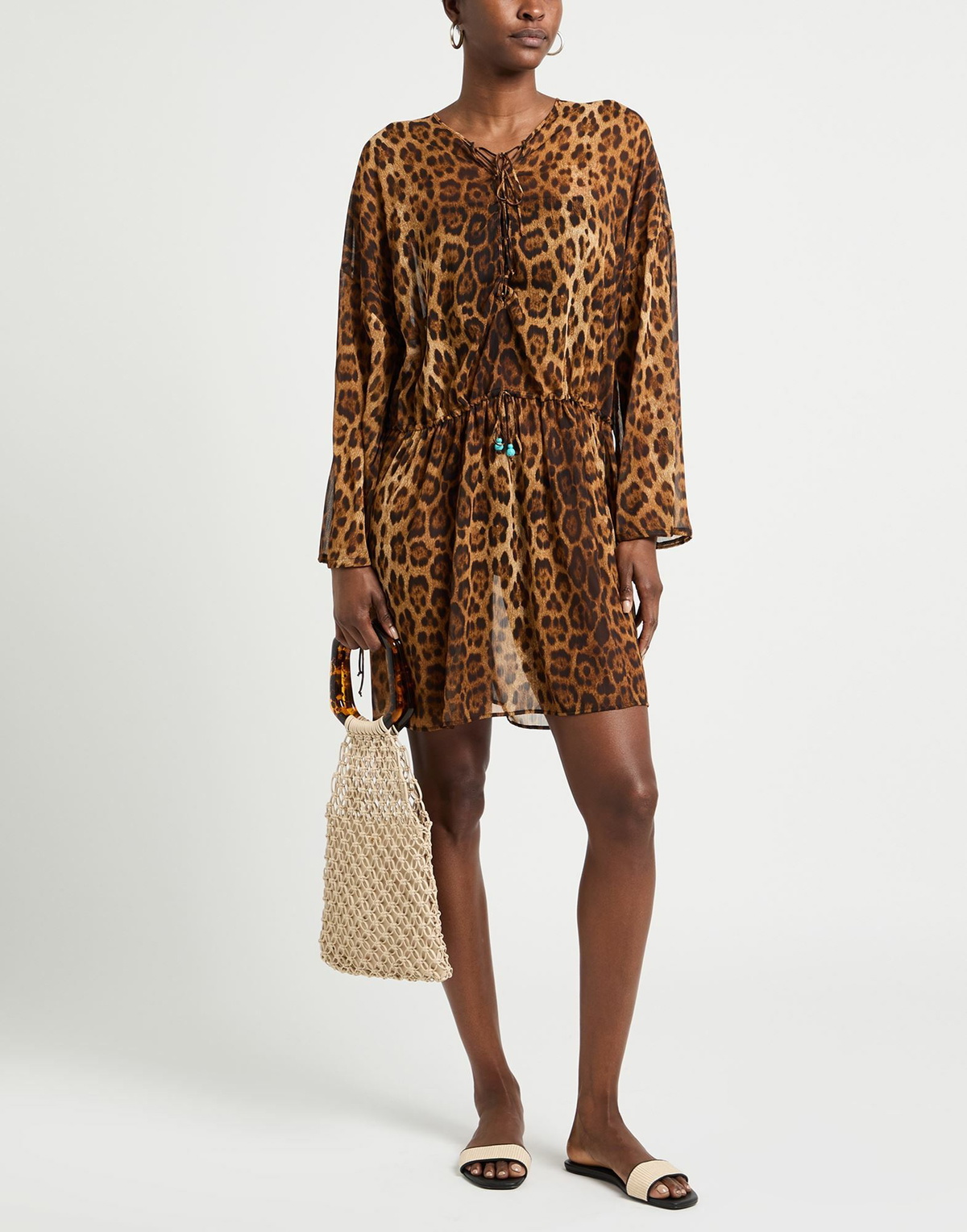 La Perla Womens Mini dress Camel