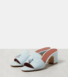 Loro Piana Summer Charms suede mules