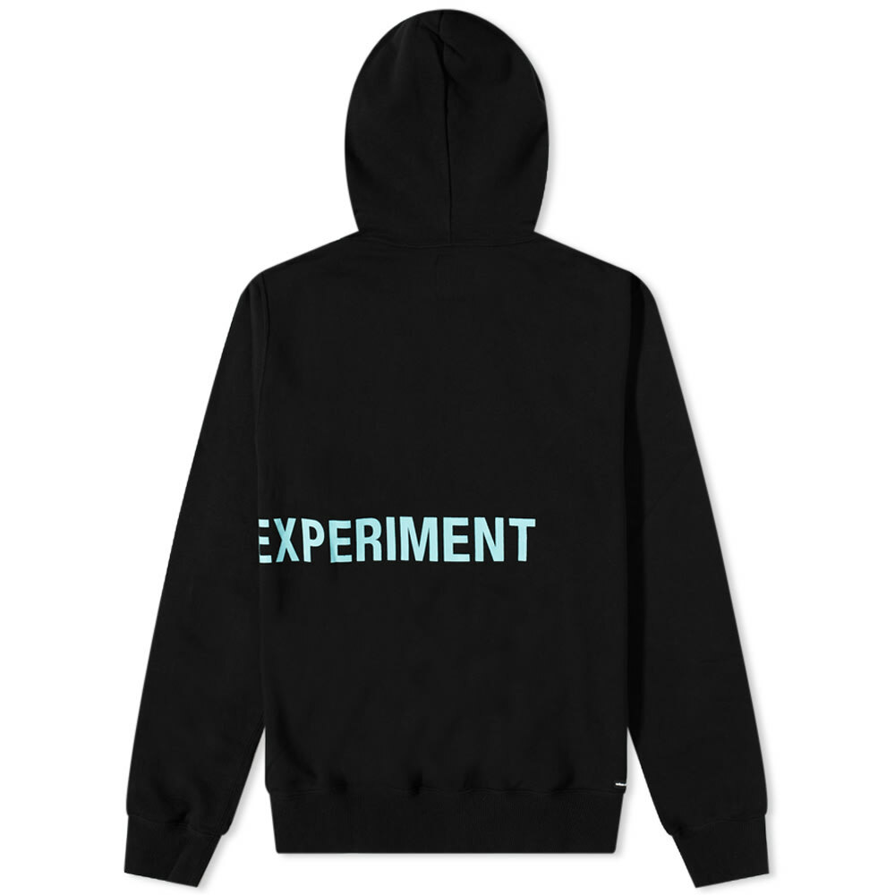 Uniform Experiment Men's Logo Sweat Hoody in Black Uniform Uniform Experiment Men's Logo Sweat Hoody in Black Uniform