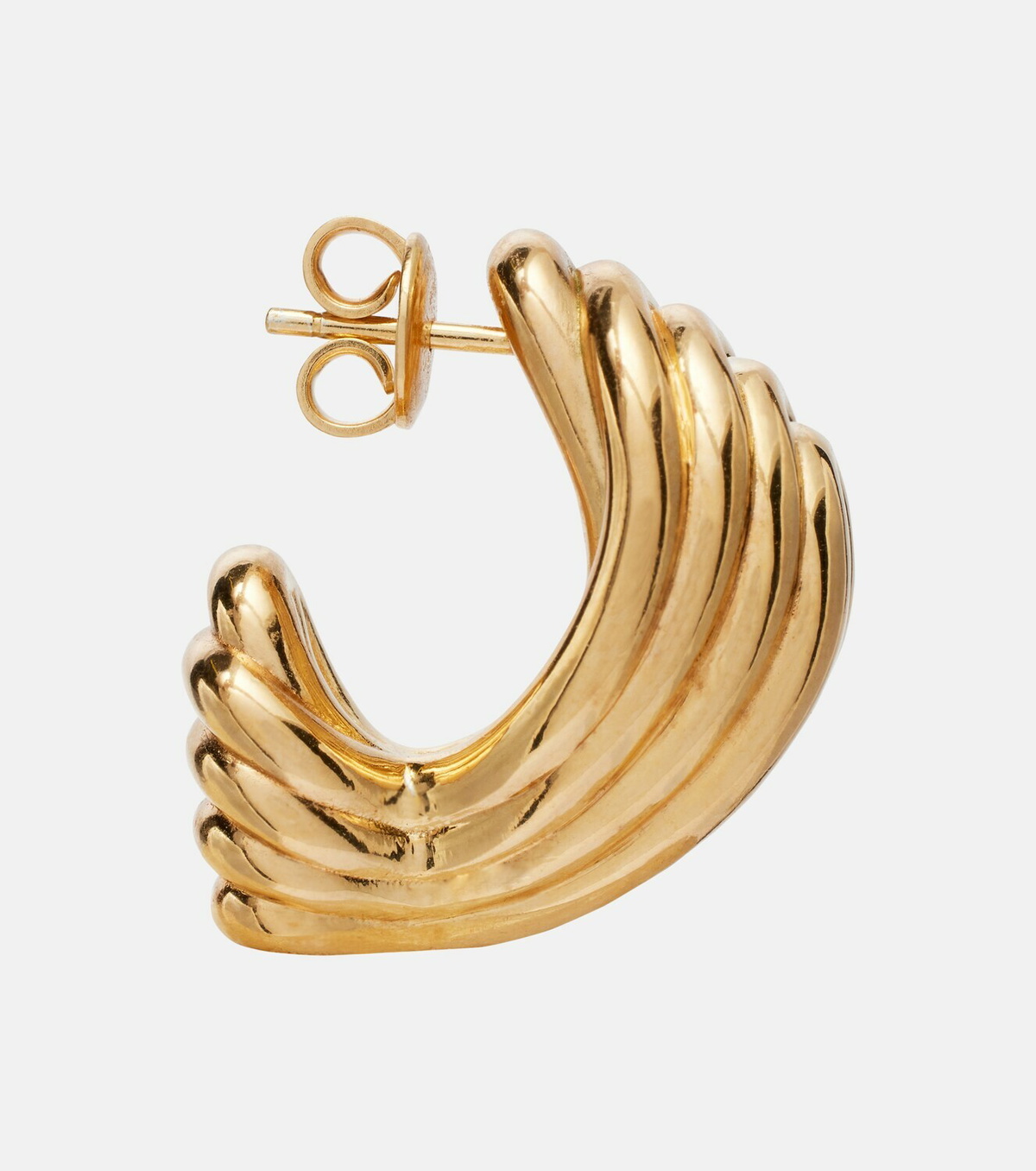 Bottega Veneta Gold-plated sterling silver earrings