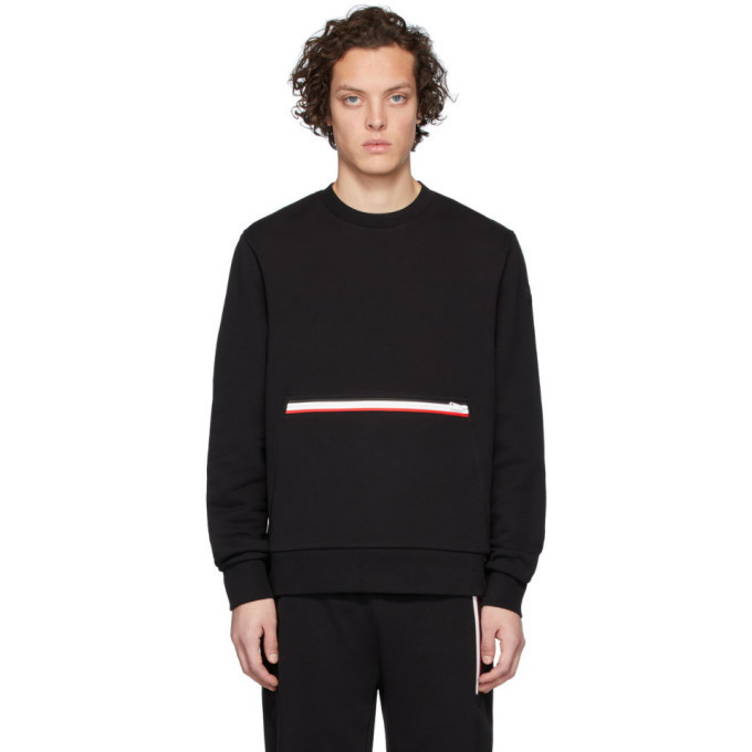 Photo: Moncler Black Girocollo Sweatshirt