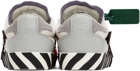 Off-White Gray Floating Arrow Low Vulcanized Sneakers