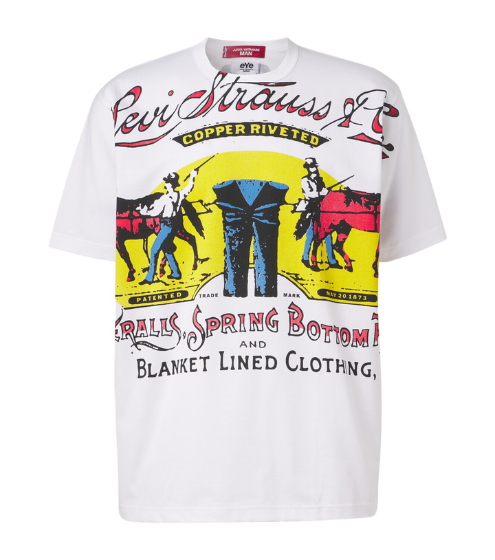 Photo: Junya Watanabe x Levi's® printed cotton jersey T-shirt
