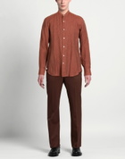 De Petrillo Mens Shirt Tan