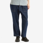 Gramicci Women's Stretch Denim Loose Tapered Pants in One Wash