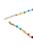 Roxanne First Disco Pearl and Beaded Necklace - Multicoloured 1 - One Size