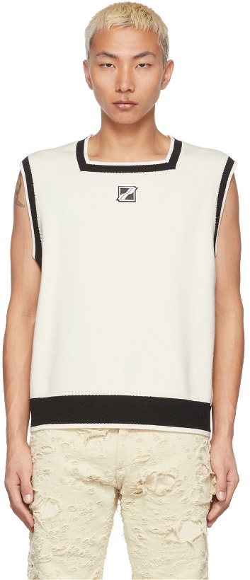 Photo: We11done Off White Logo Patched Vest